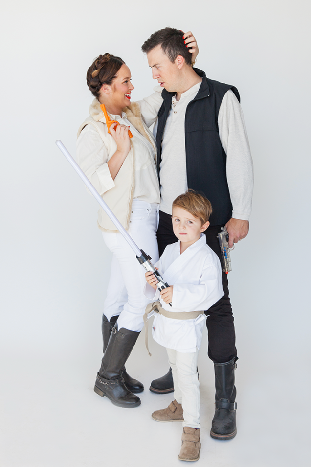 Star Wars group costumes. Photo by Ashley Thalman / Say Yes. 